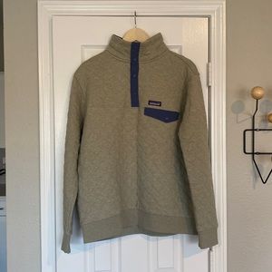 Patagonia cotton quilt snap-t pullover mens